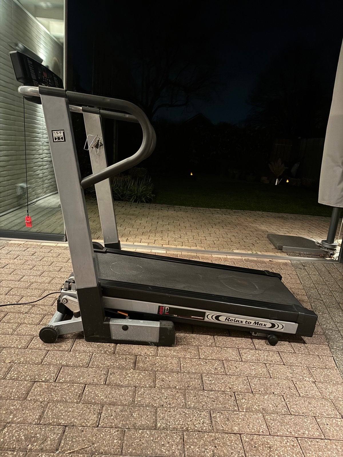 Opklapbare loopband, Sport en Fitness, Ophalen, Gebruikt, Overige typen