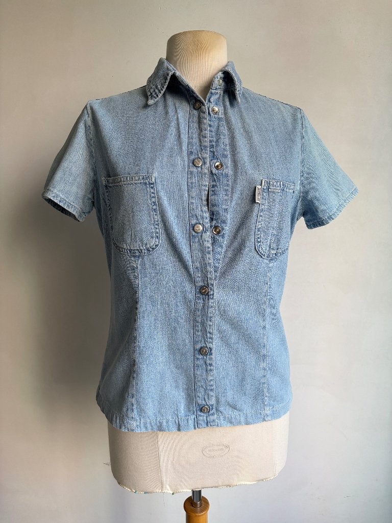 closed blouse maat L blauw, Closed, Maat 42/44 (L), Zo goed als nieuw, Verzenden
