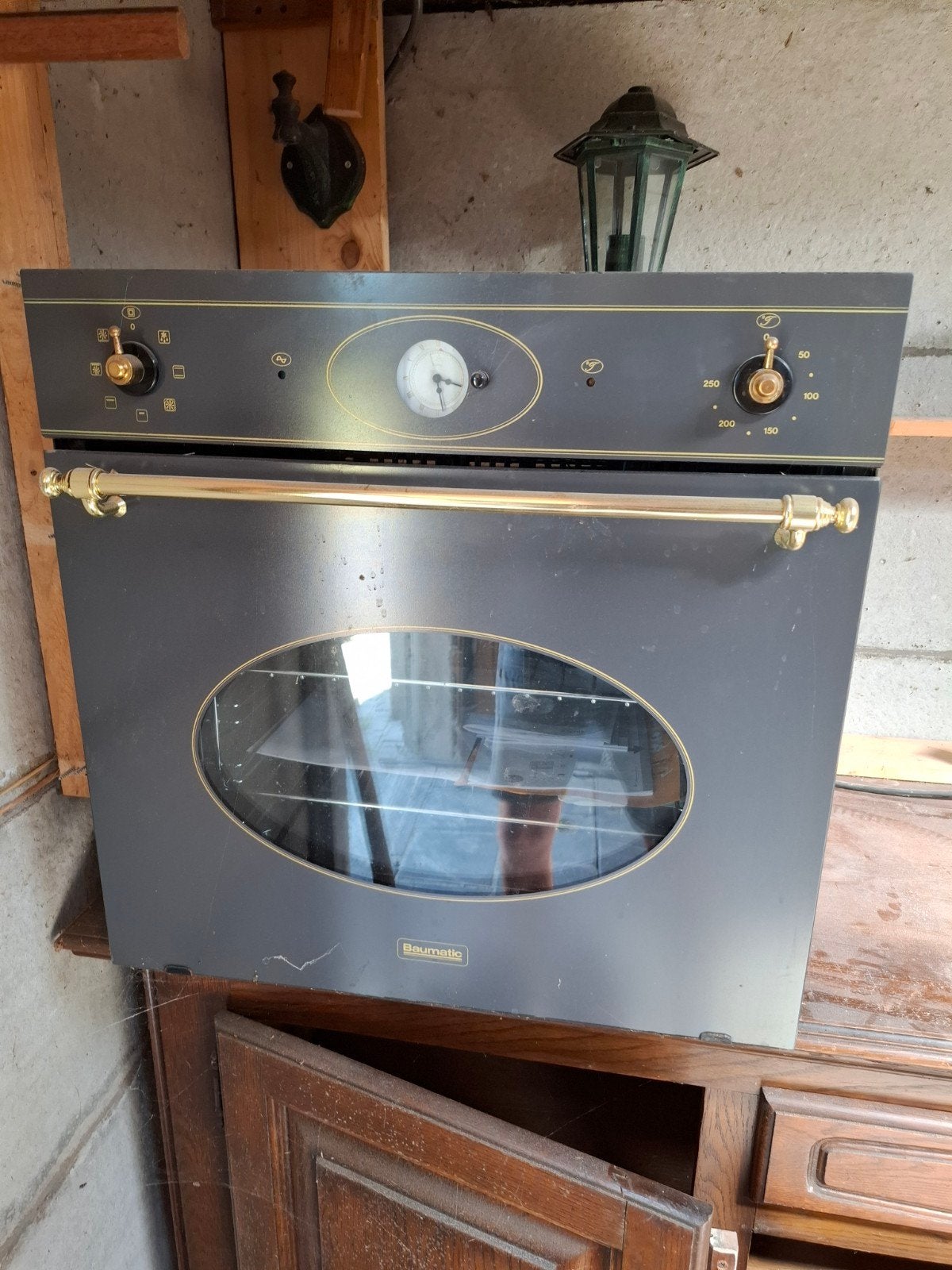 Oven Boumatic, Witgoed en Apparatuur, Ovens, Ophalen, 45 tot 50 cm, Hete lucht, Inbouw