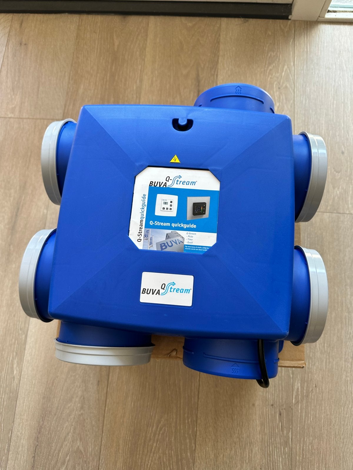Buva Q-Stream Ventilatie-unit, Ophalen of Verzenden, Zo goed als nieuw, Ventilator en Afzuiger