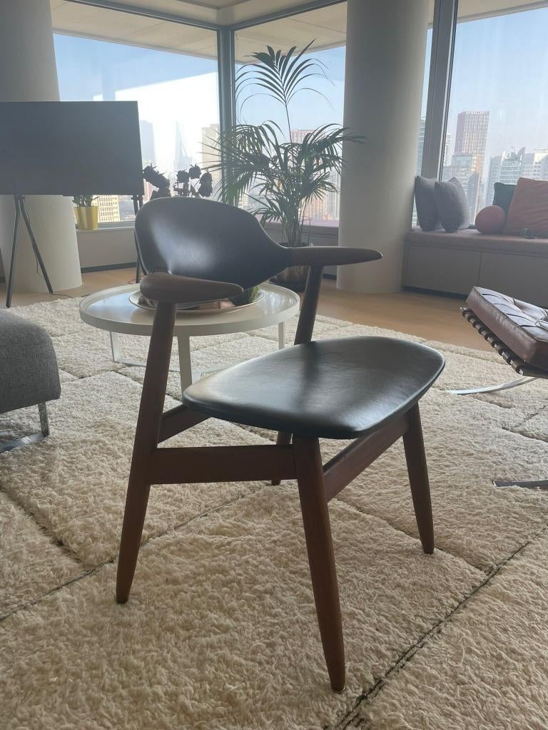 Vintage design fauteuil Thijsseling “Koehoorn” jaren ’60, Ophalen