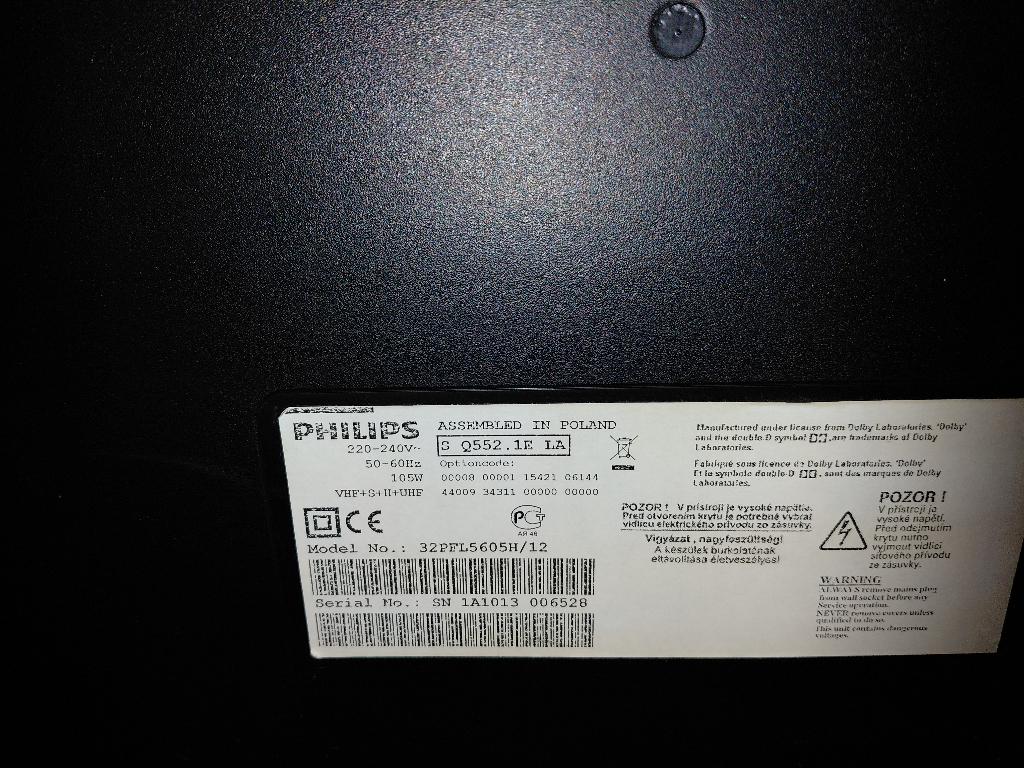 Philips televisie, Ophalen, Philips, Gebruikt, 50 Hz