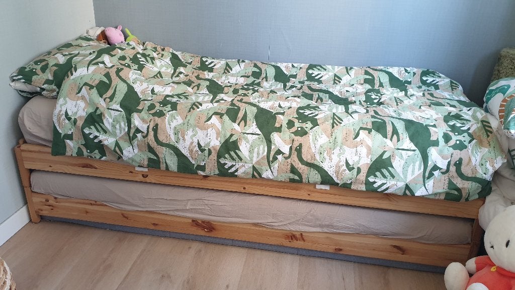 Stapelbaar bed utaker,ikea, Ophalen, Zo goed als nieuw, 80 cm, 200 cm