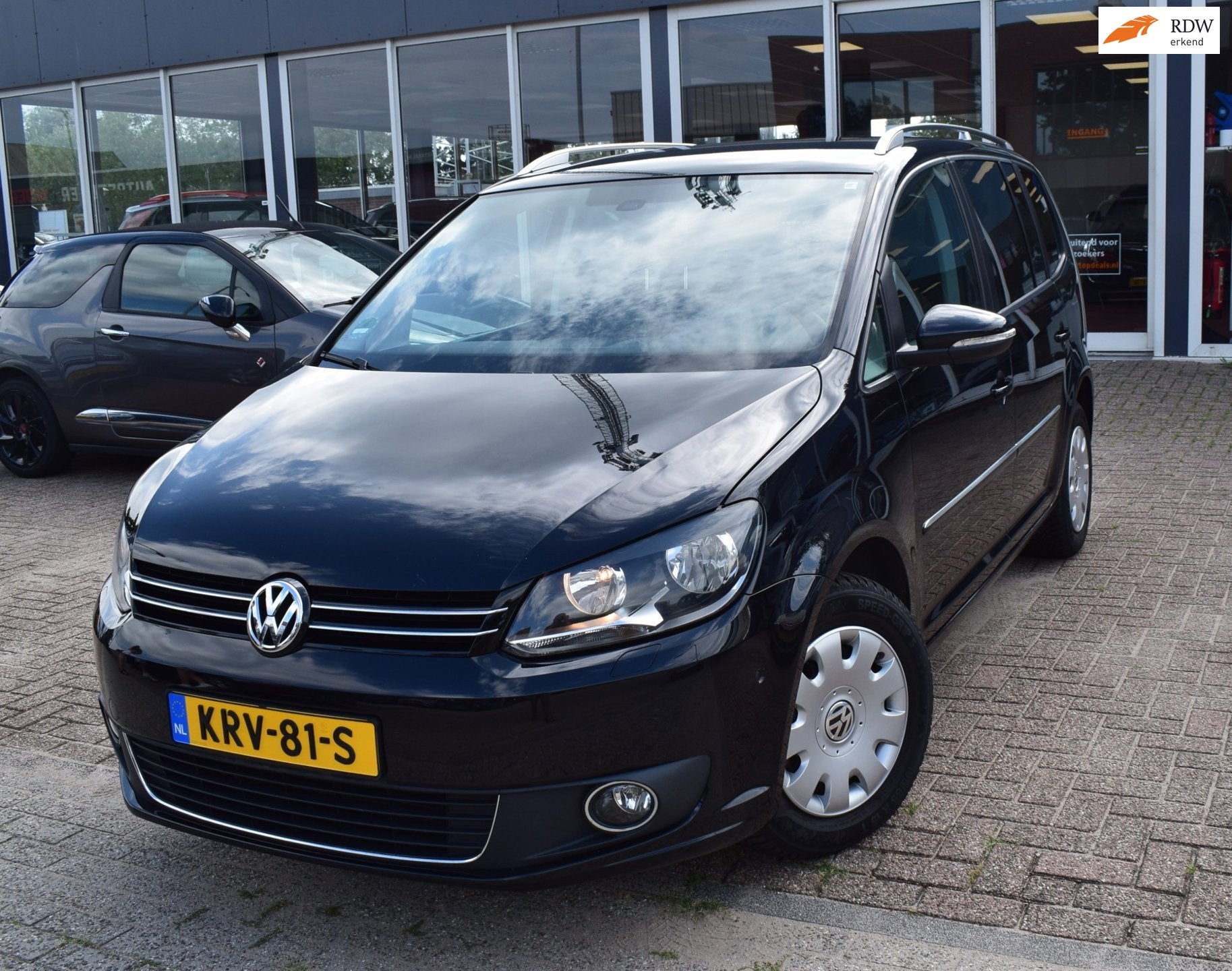 Volkswagen TOURAN 1.4 TSI Highline |AUTOMAAT|CLIMATE CONTROL, Auto's, Euro 5, Gebruikt, Zwart, 4 cilinders
