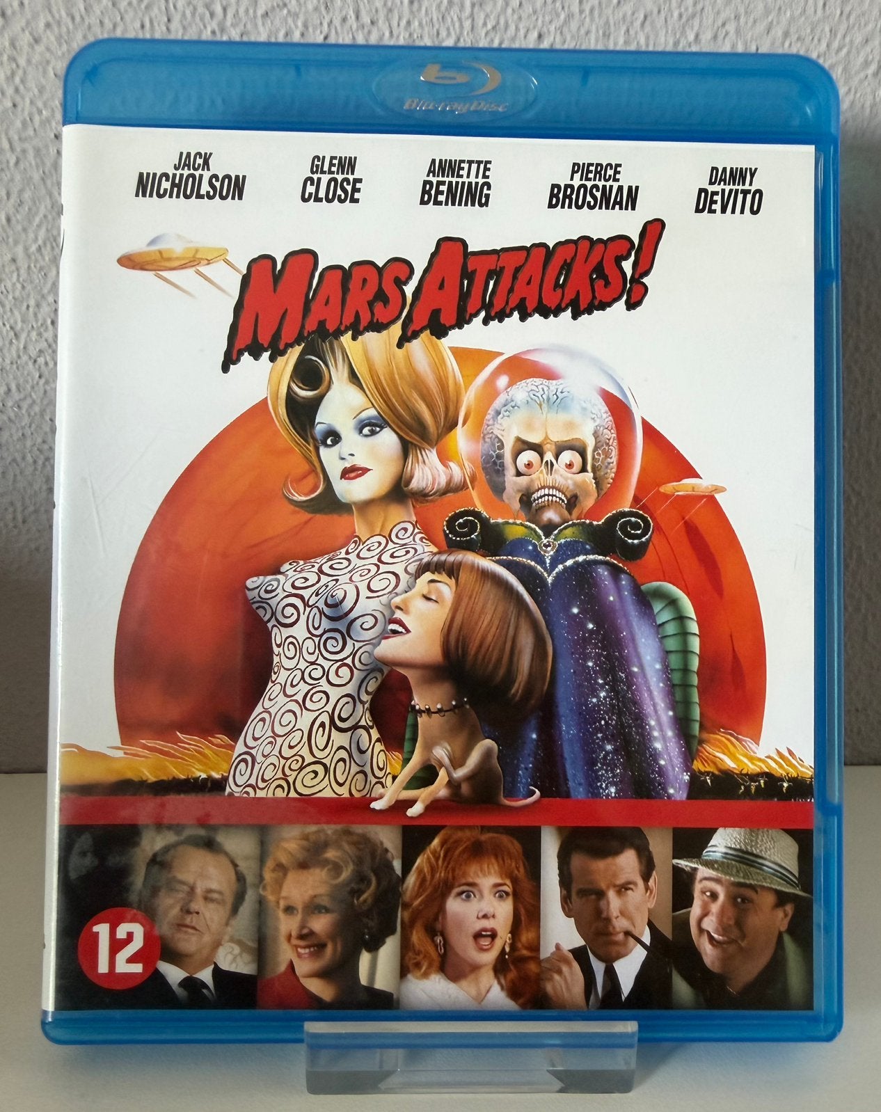 Mars Attacks! Blu Ray NLO, Engels, Verzenden, Nederlands, Film