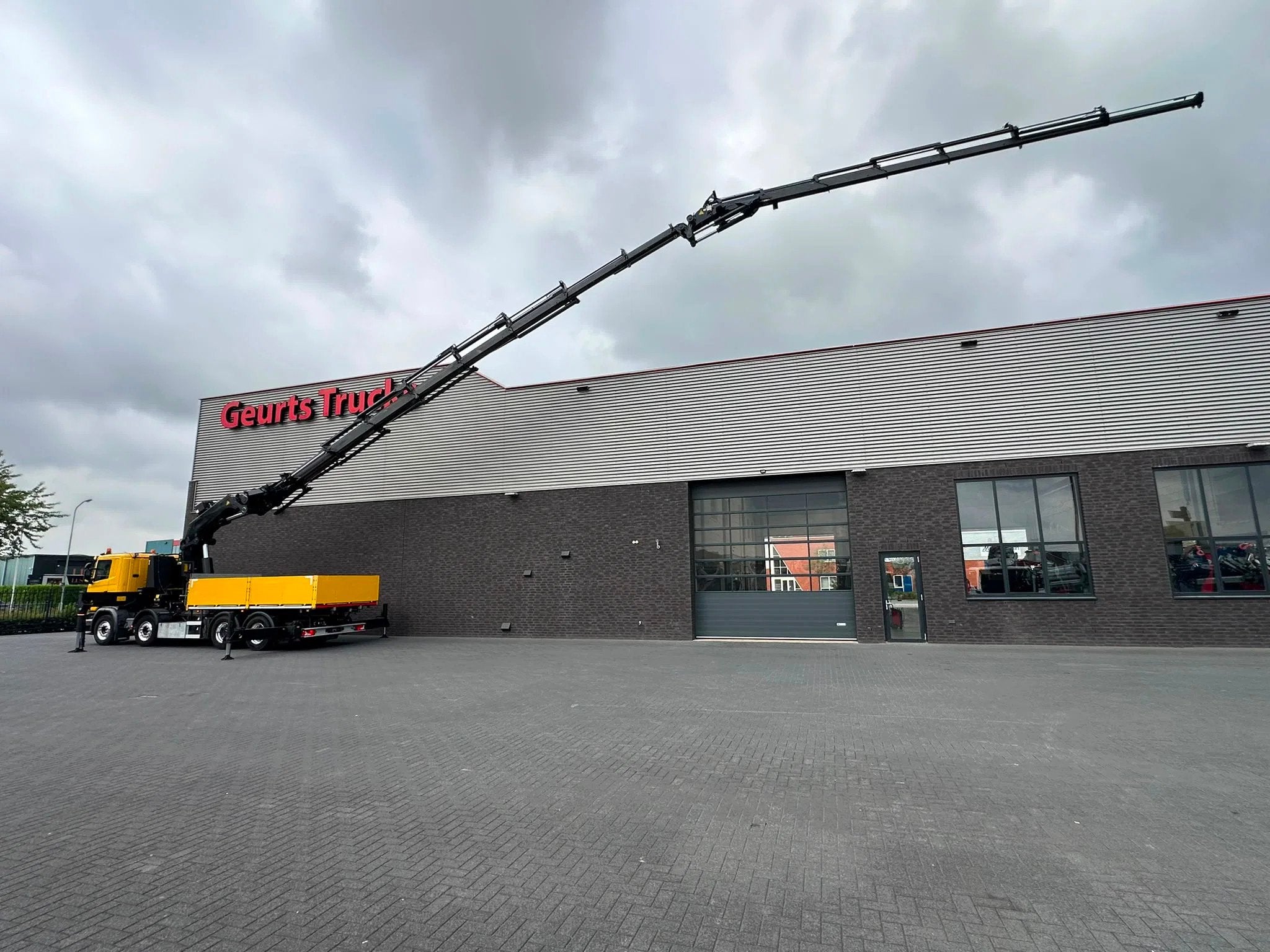 Scania G450 8X4 BAKWAGEN + PALFINGER PK 110002 = JIB PJ 170, Automaat, Achterwielaandrijving, Euro 6, Scania