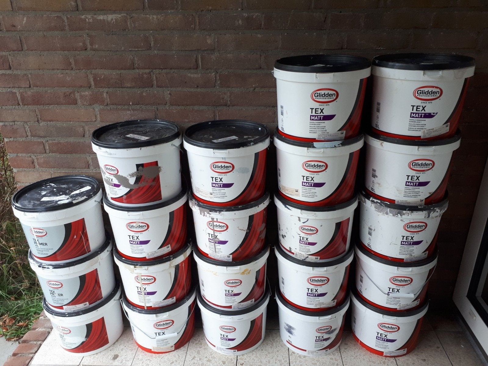 latex muurverf grondverf en aflak, Doe-het-zelf en Verbouw, Verf, Beits en Lak, Ophalen of Verzenden, Nieuw