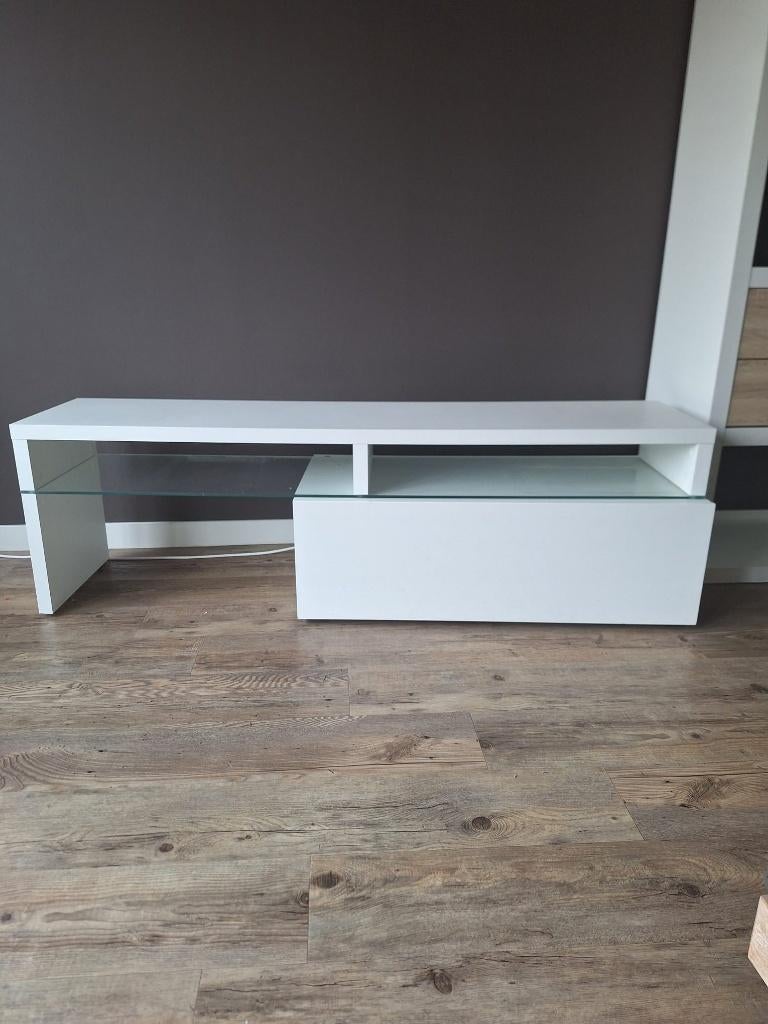 TV Meubel merk Como (Eijerkamp), Ophalen, Gebruikt, Glas, 150 tot 200 cm