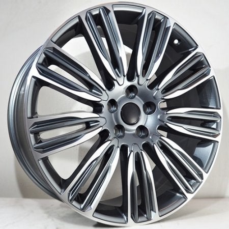 22" Range Rover Velar velgen 5x108 Antraciet gepolijst, Niet ingevuld, Velg(en), Niet ingevuld, Nieuw