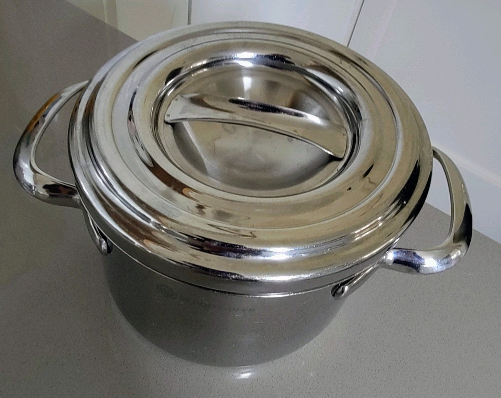 Schulte Ufer pan 14 cm, Huis en Inrichting, Keuken | Potten en Pannen, Ophalen of Verzenden, Gebruikt, Rvs