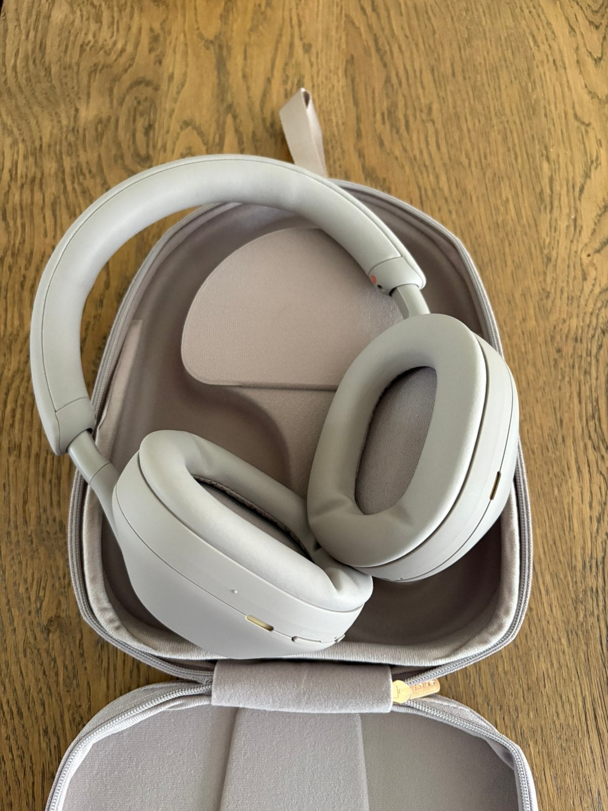 Sony koptelefoon WH-1000XM5 noise cancelling misty grey pink, Audio, Tv en Foto, Koptelefoons, Ophalen of Verzenden, Zo goed als nieuw