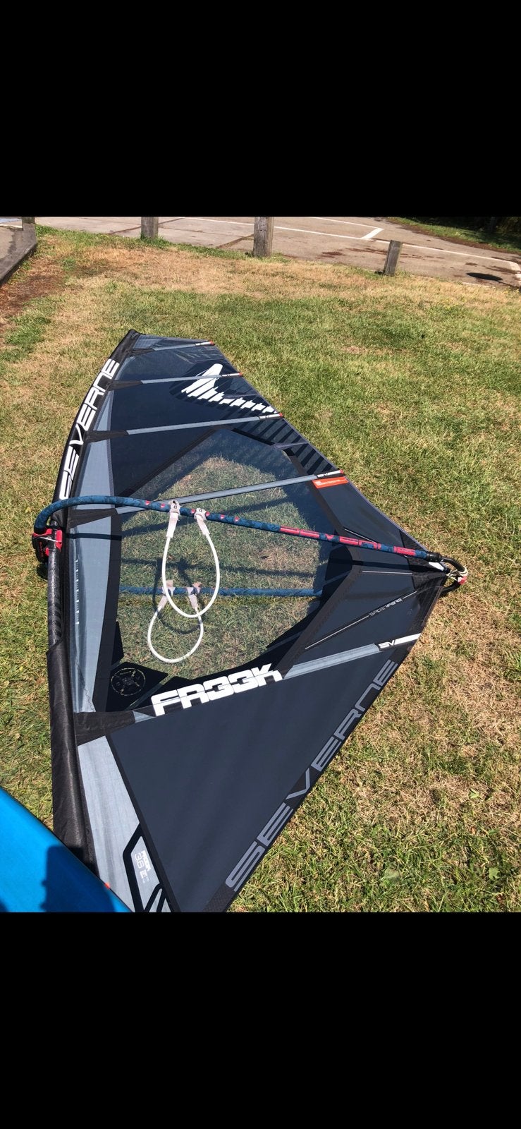 Tribal radix 118 (proto) / Severne freek en overdrive Mach2, Watersport en Boten, Ophalen, Zo goed als nieuw, Zeil