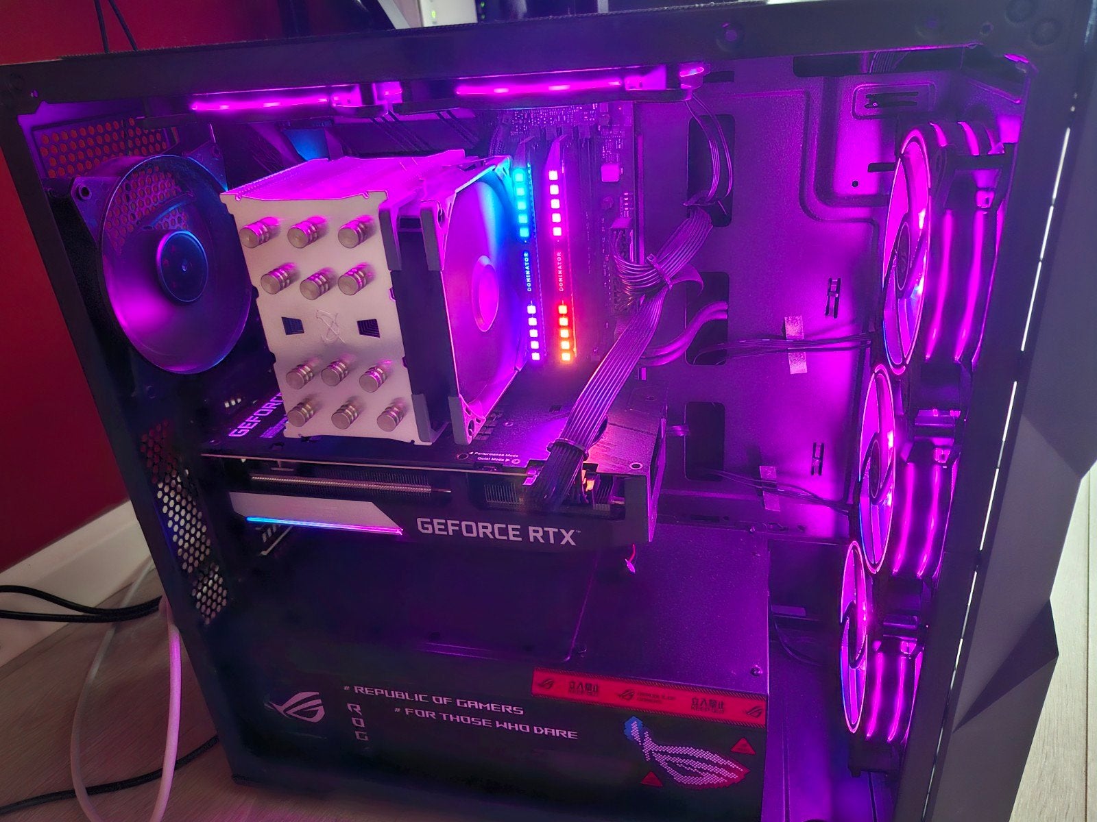 Gaming PC + AOC 34" Ultrawide 144Hz Monitor, Computers en Software, 32 GB, Zo goed als nieuw, AMD Ryzen 9, HDD