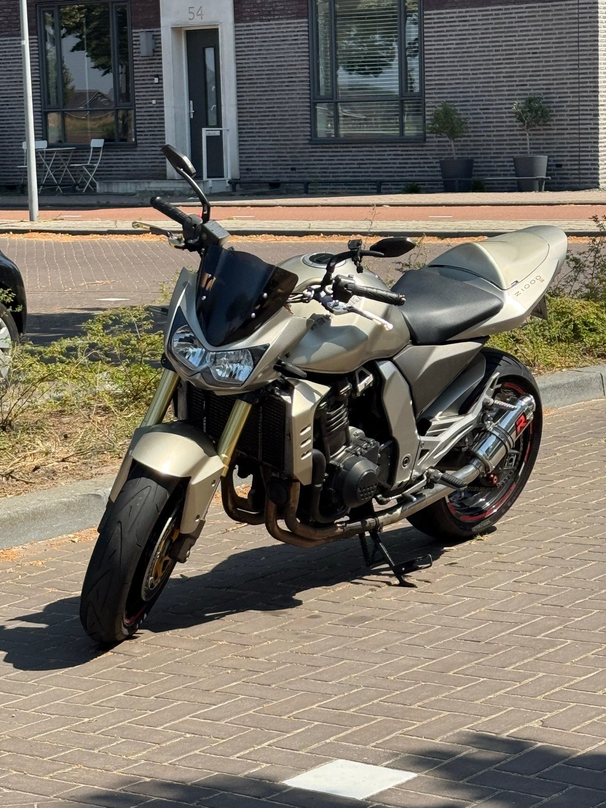 Kawasaki Z1000 2004 46.300km Originele uitlaat inbegrepen, Motoren, Motoren | Kawasaki, Sportuitlaat, 4 cilinders, Motorrijbewijs A