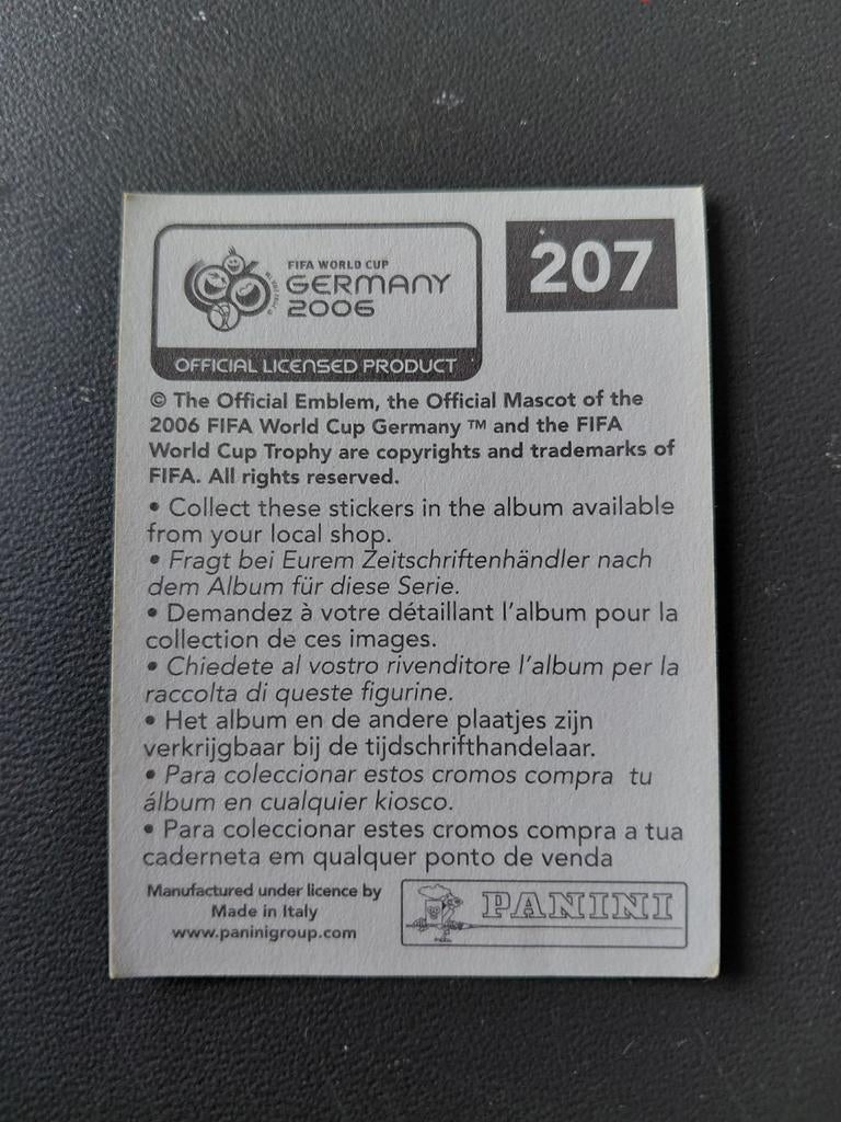 Fifa Worldcup 2006 Germany Panini, Ophalen of Verzenden