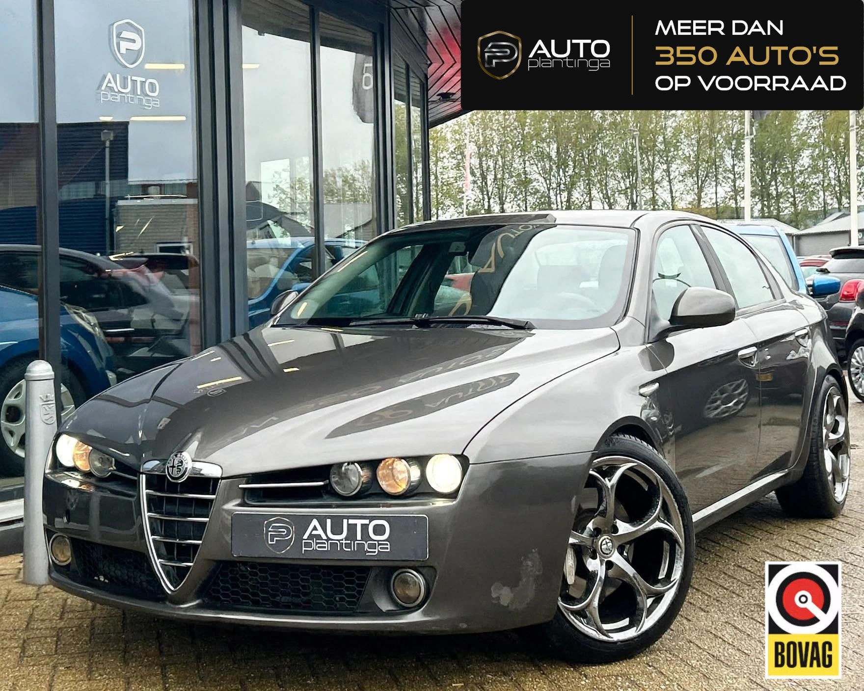 Alfa Romeo 159 3.2 JTS Q4 TI 260PK | V6 | UNIEK | NL AUTO |, Auto's, 3195 cc, Gebruikt, 1655 kg, Bedrijf