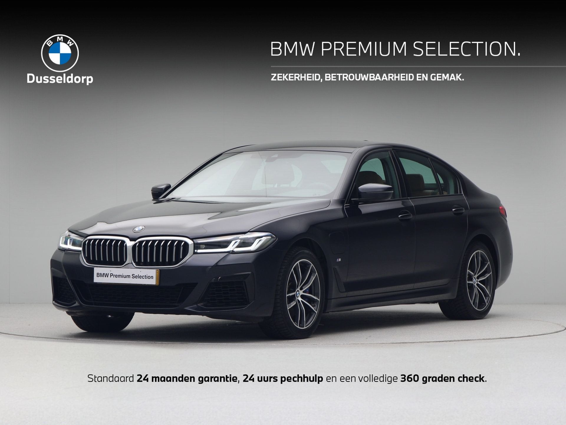 BMW 5 Serie Sedan 530e High Executive M Sport SoH 95,7%, Auto's, 1998 cc, Achterwielaandrijving, Gebruikt, 4 cilinders