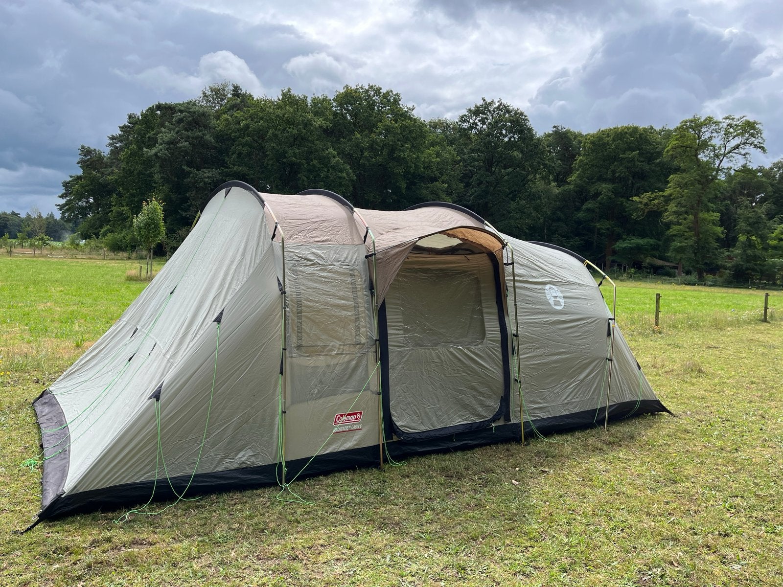 Coleman Mackenzie Cabin 6 Tent - Ruime Gezinstent, Ophalen of Verzenden, Gebruikt, Tot en met 6