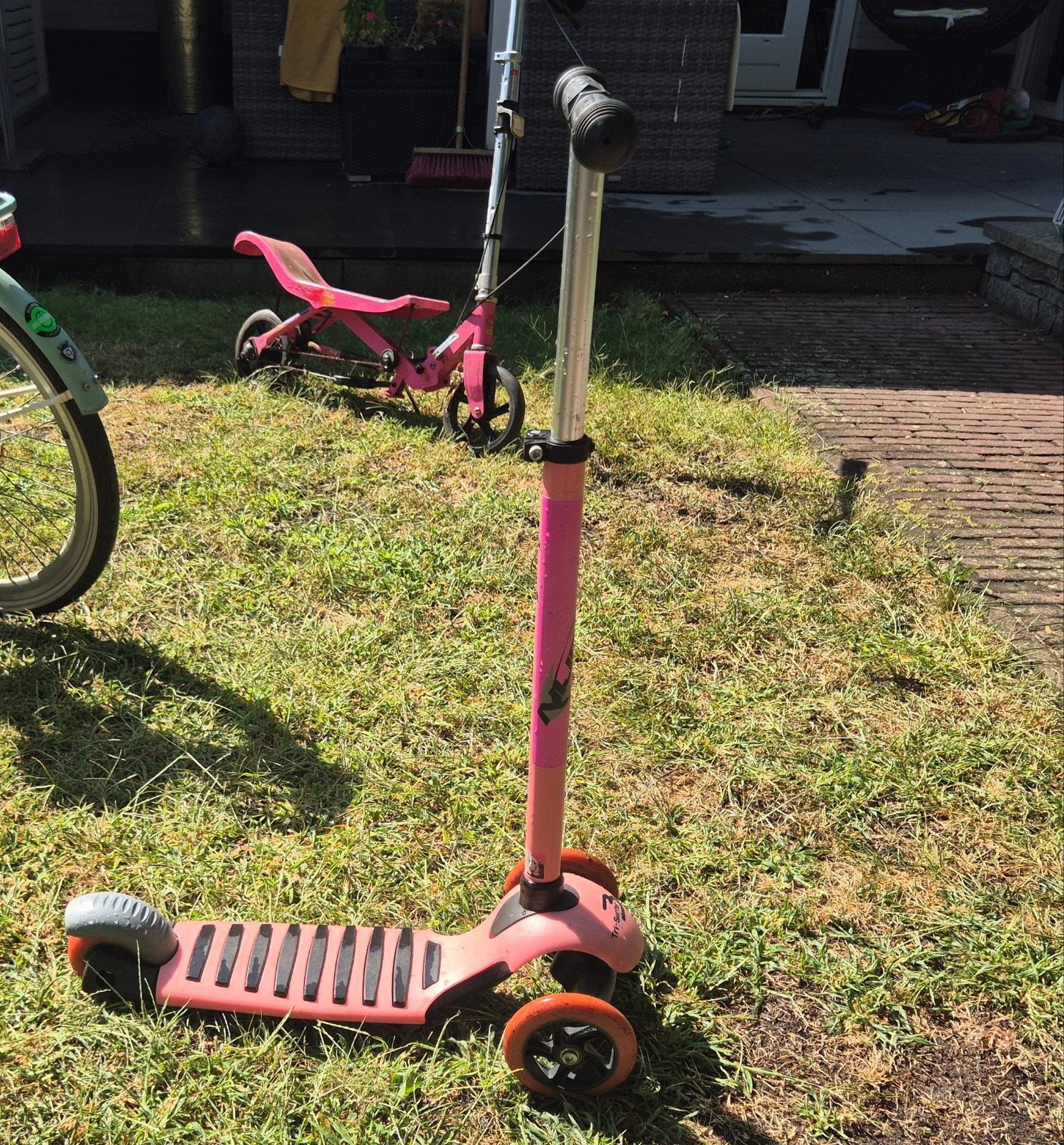 Nijdam Tri-Surfer driewieler kinderstep - Roze, Ophalen, Gebruikt, Overige typen, Nijdam
