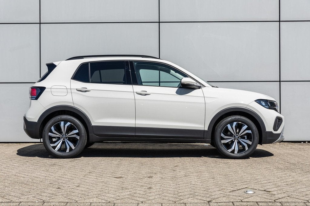 Volkswagen T-Cross 1.0 TSI 116pk DSG Life Edition | Parkeers, Auto's, Volkswagen, 12 maanden, Euro 6, 116 pk, Lichtsensor