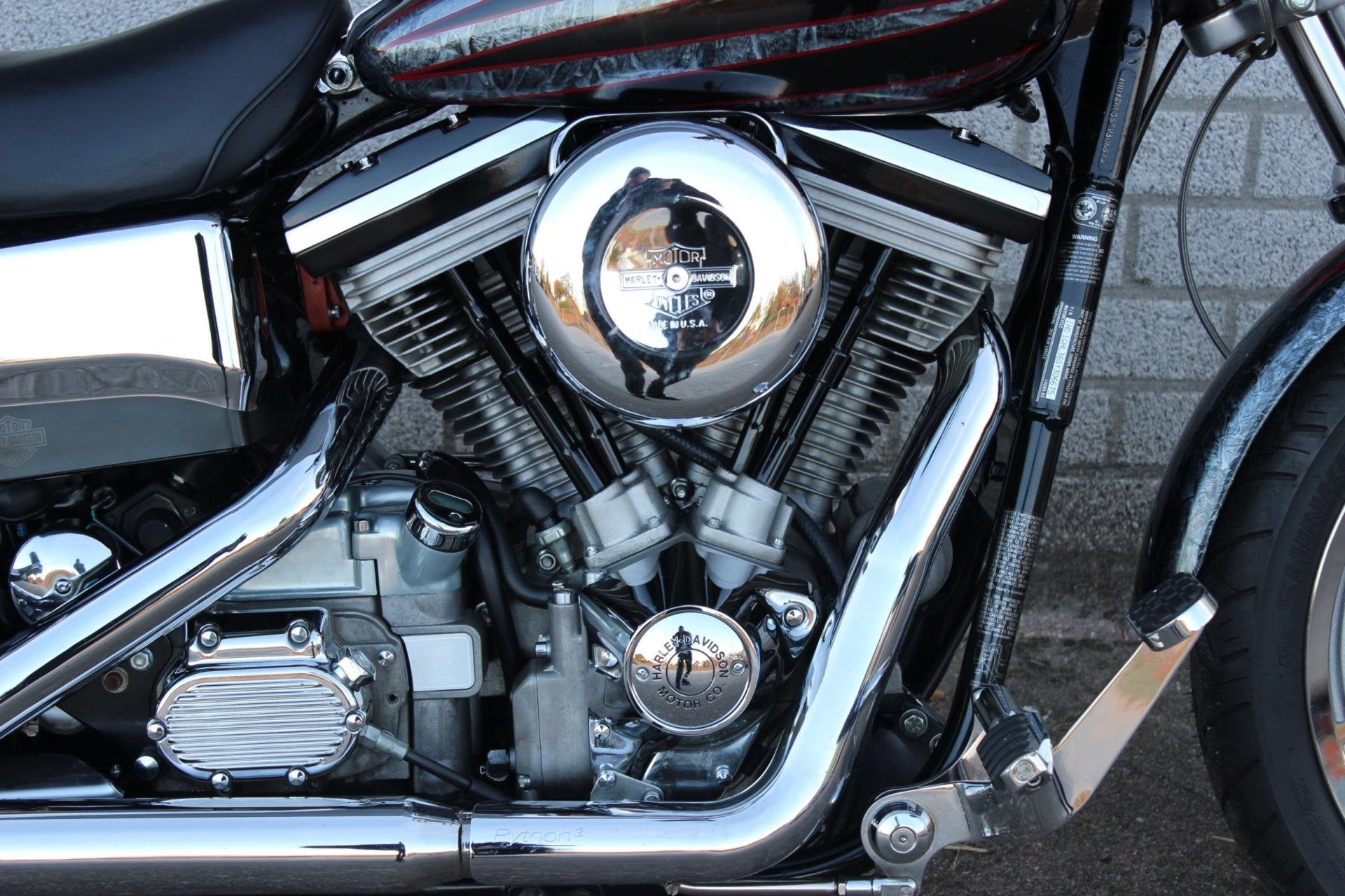 Harley Davidson FXD Dyna Super Glide EVO CUSTOM, UNIEK!, Motoren, Motoren | Harley-Davidson, Sportuitlaat, 1340 cc, Chopper, Bedrijf
