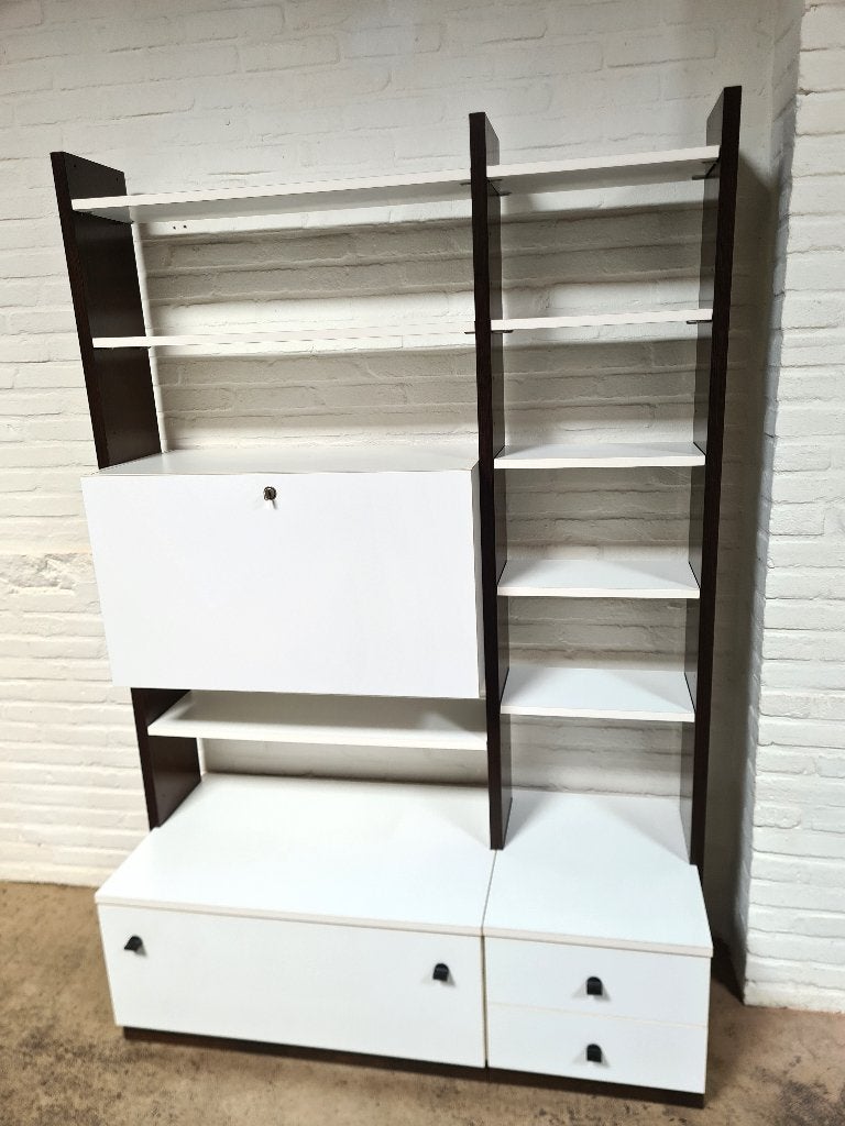 Vintage Musterring Wandkast, 1970s, Huis en Inrichting, Kasten | Wandmeubels, Ophalen, Gebruikt, Met klep(pen), -