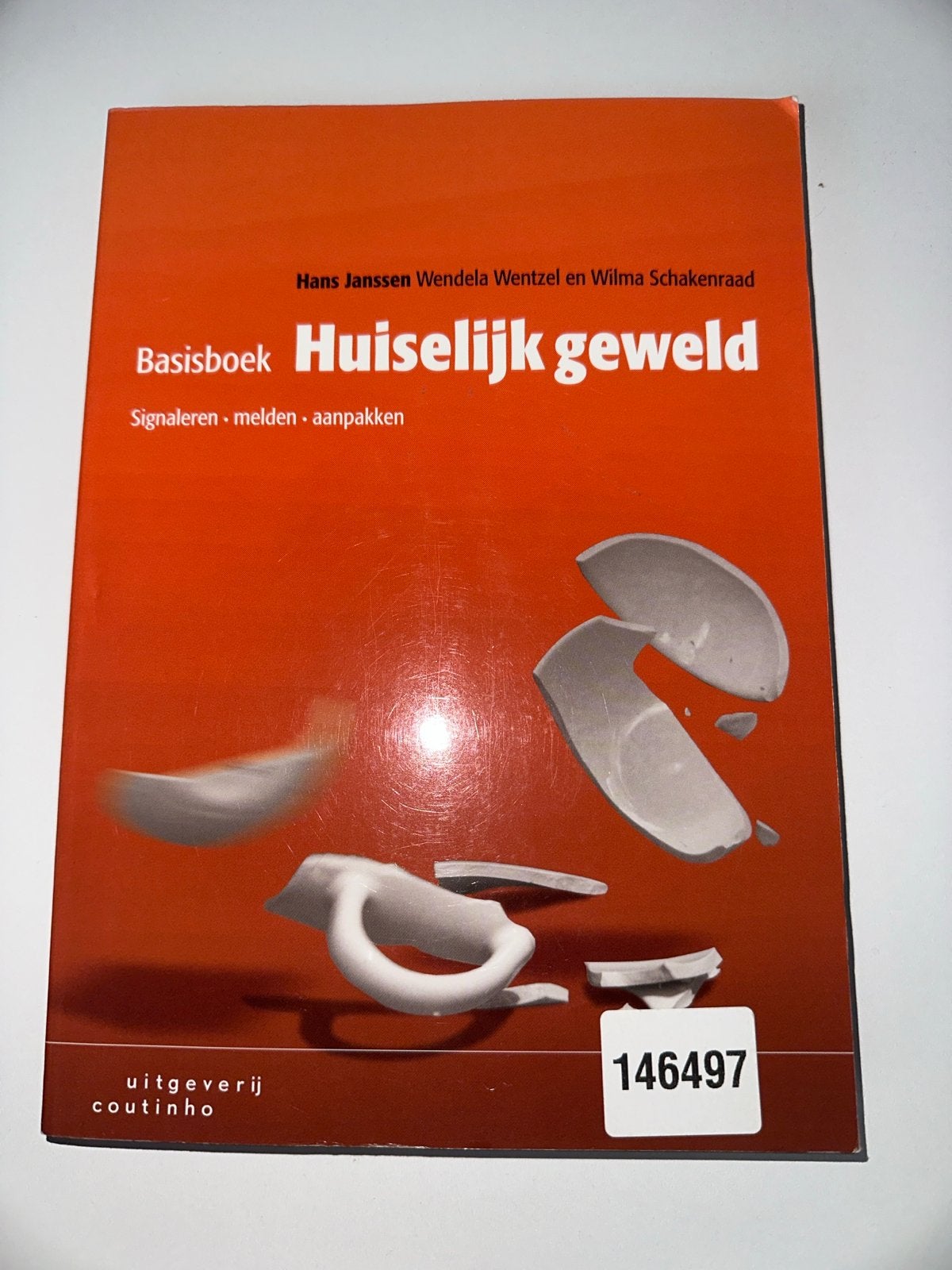 Basisboek Huiselijk geweld - Hans Janssen e.a., Ophalen, Gamma, Zo goed als nieuw, HBO