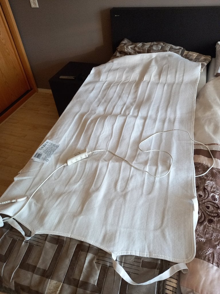 Elektrische onderdeken, Ophalen, Gebruikt, Eenpersoons, Wit