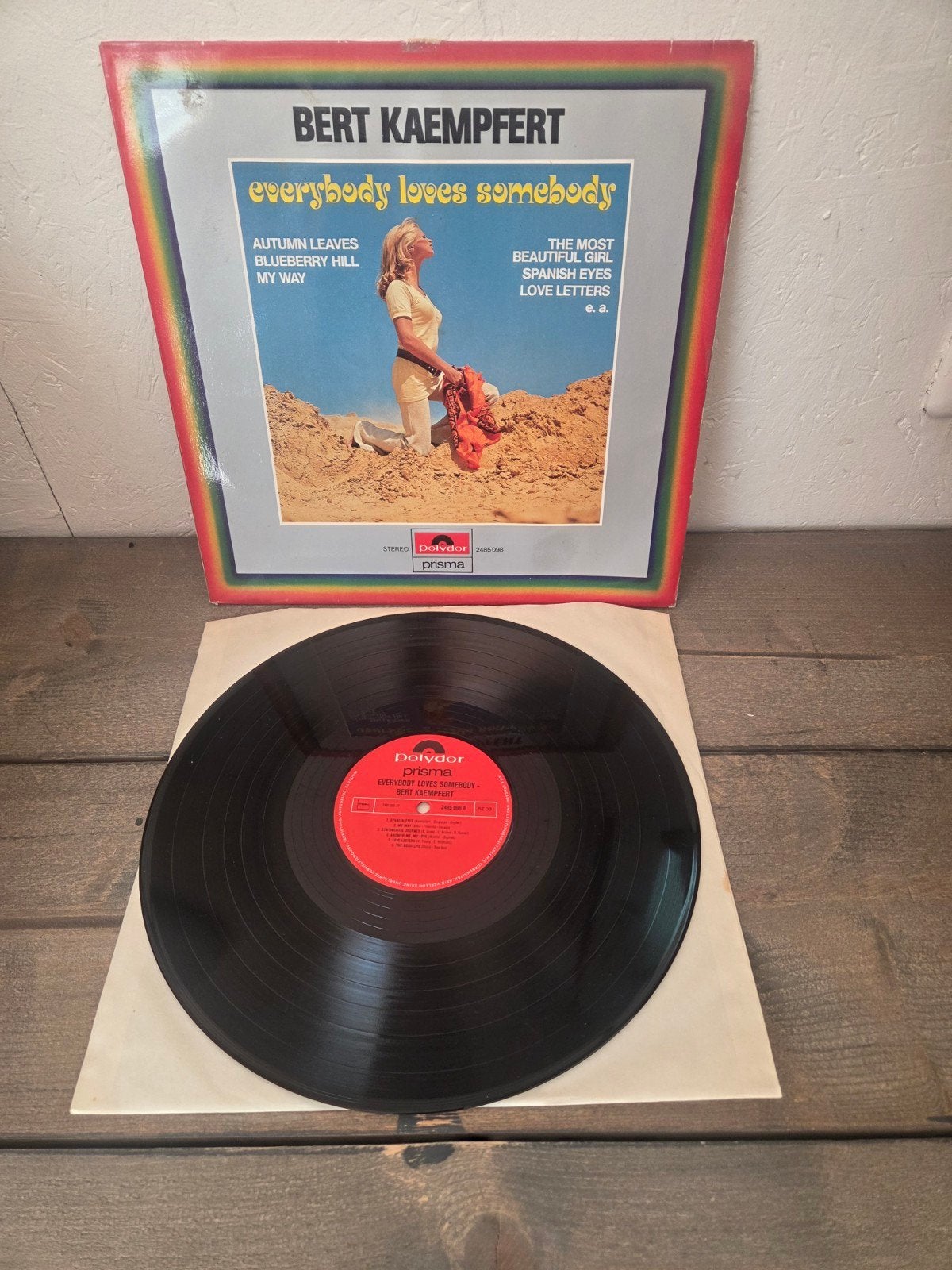 Bert Kaempfert - Everybody Loves Somebody LP Vinyl, Ophalen of Verzenden, 1970 - 1979, Gebruikt, 12 inch