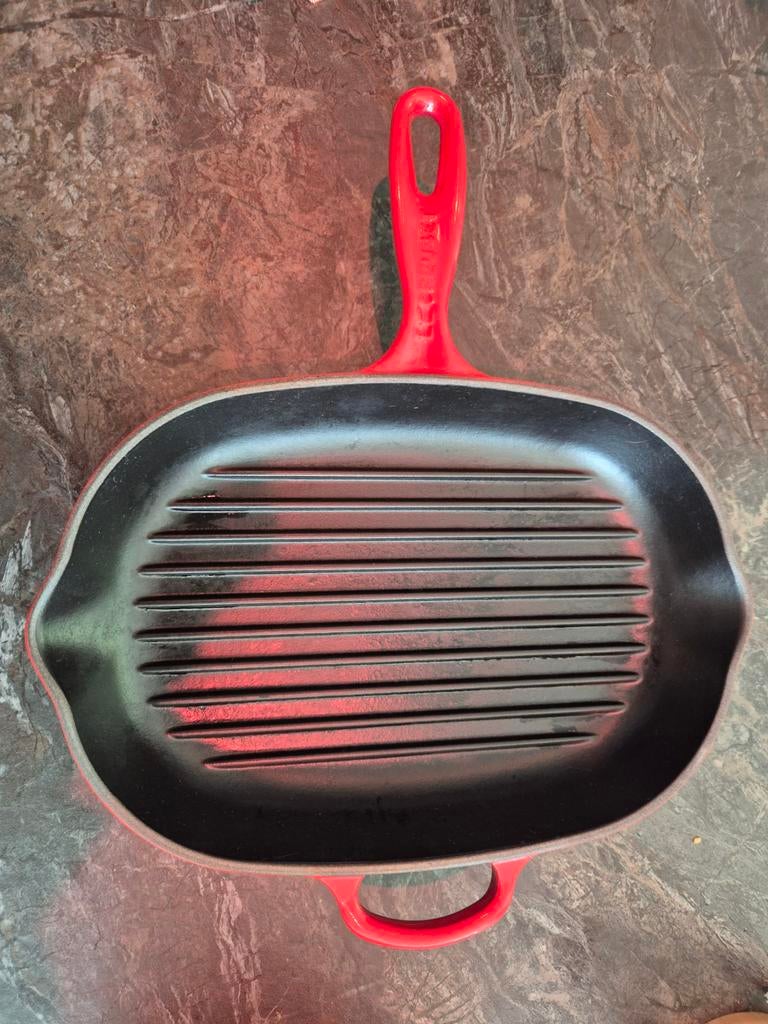 Le Creuset grillpan 32 cm, Ophalen