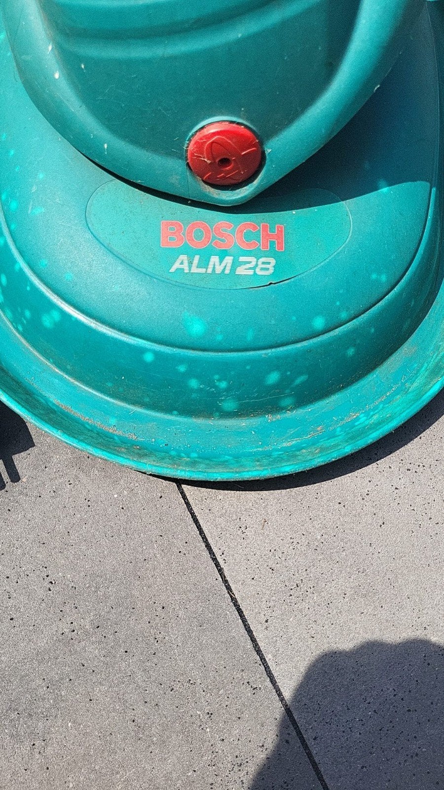Bosch ALM 28 Elektrische Zweefmaaier - Gebruikt, Tuin en Terras, Grasmaaiers, Gebruikt, Elektrische grasmaaier, Minder dan 30 cm