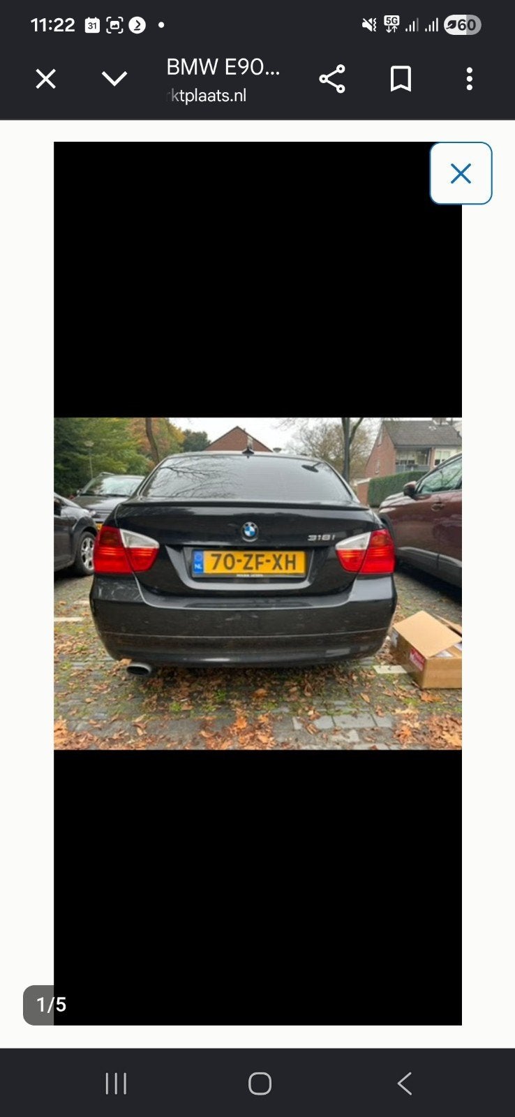 Originele achterlichten BMW E90, Ophalen of Verzenden, Gebruikt, BMW