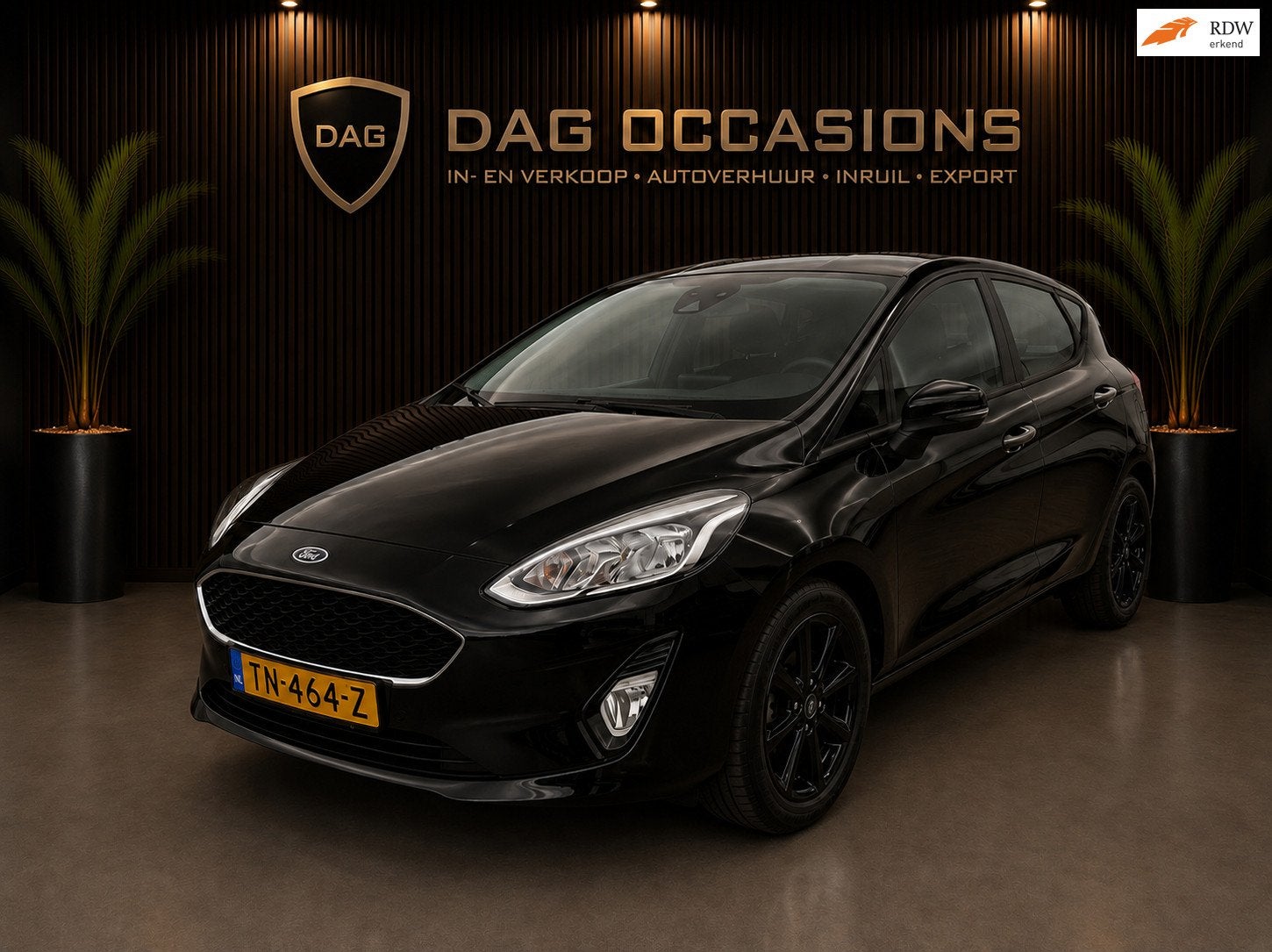 Ford Fiesta 1.1 Trend CARPLAY|CRUISE|LINE ASSIST|PDC|NAVI, Auto's, Voorwielaandrijving, Stof, Zwart, Origineel Nederlands