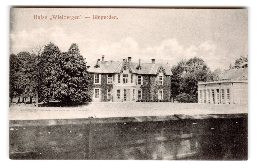 Angerlo, Huize Wielbergen-Bingerden, Verzamelen, Verzenden, 1920 tot 1940, Ongelopen, Gelderland