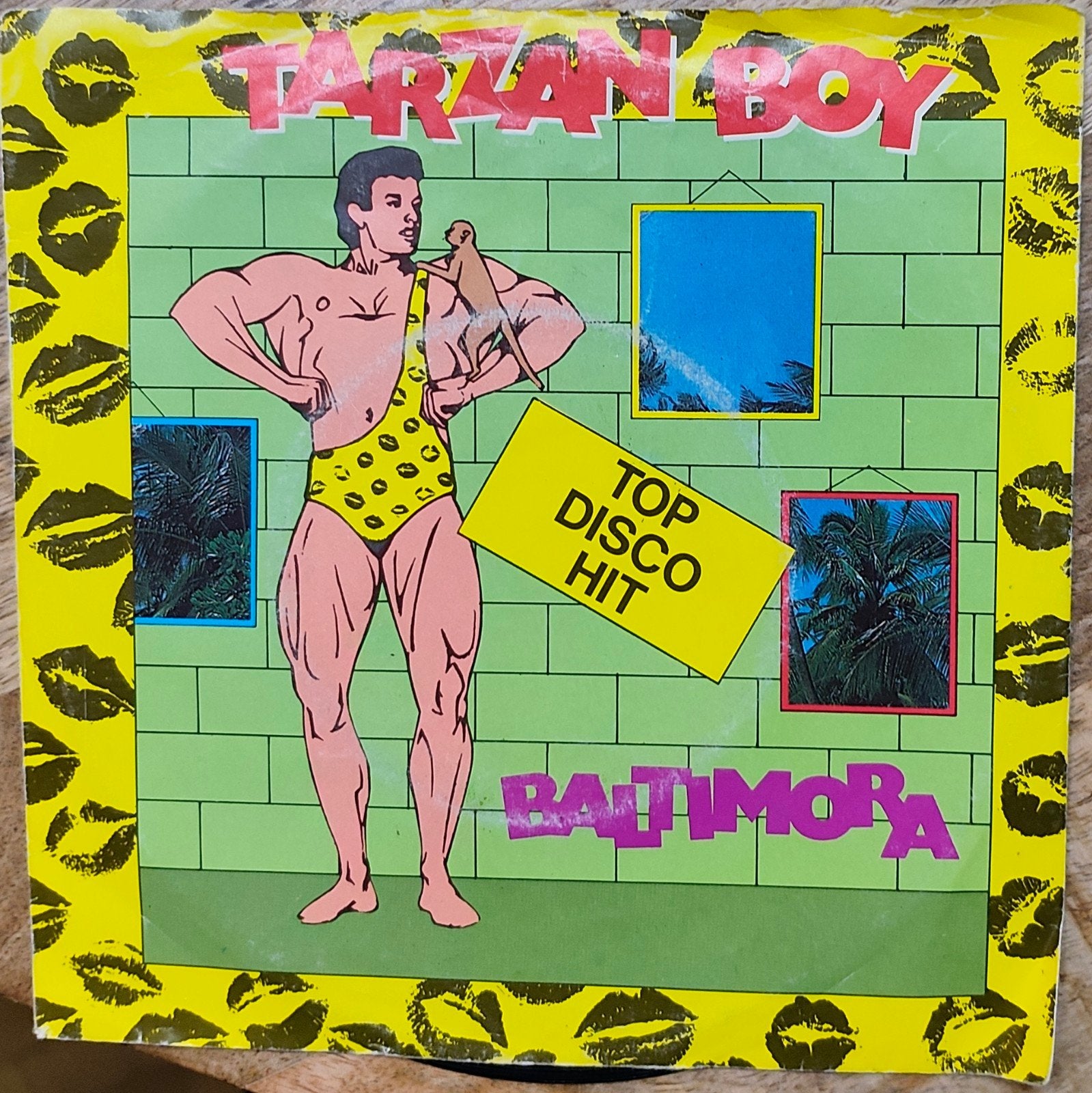 Baltimora - Tarzan Boy (Top Disco Hit) Vinyl Single, Ophalen of Verzenden, Gebruikt, Pop