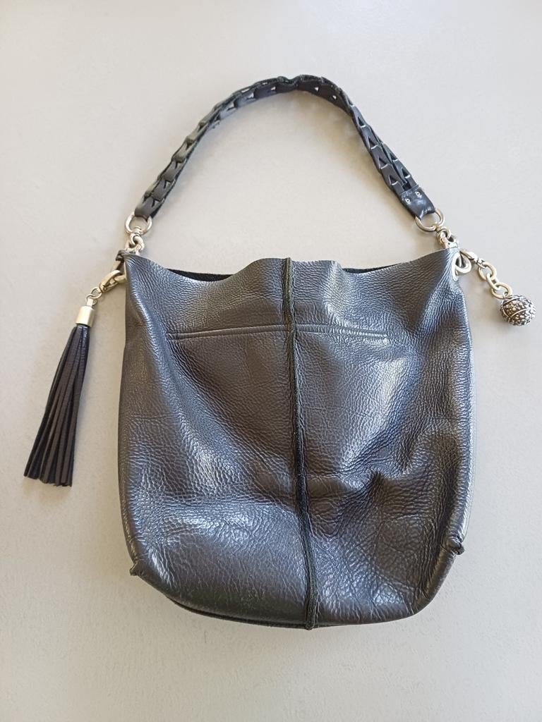 Xworks zwarte leren tas Kim Large, stevig soepel leer, Ophalen of Verzenden, Zo goed als nieuw, Zwart, Shopper