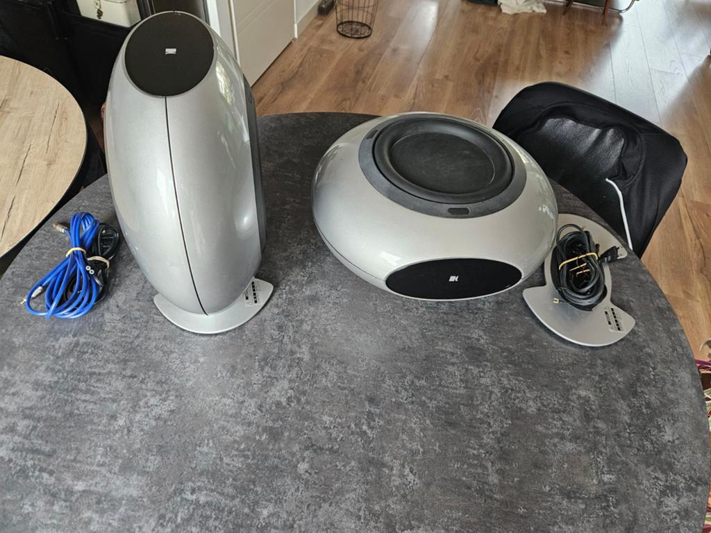 Kef HTS 3001 SE plus 2 x de HTB2 subwoofers,, Audio, Tv en Foto, Luidsprekers, Gebruikt, Subwoofer, 120 watt of meer, Ophalen