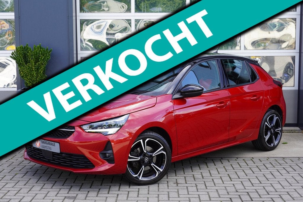 Opel Corsa 1.2 GS Line 5-deurs Airco/Cruise/Camera/PDC/Navi, Auto's, Opel, Voorwielaandrijving, 101 pk, Gebruikt, Euro 6