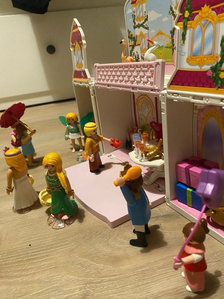 Prinsessenhuis playmobil 4898, Ophalen, Gebruikt, Losse onderdelen, Kasteel/Fort