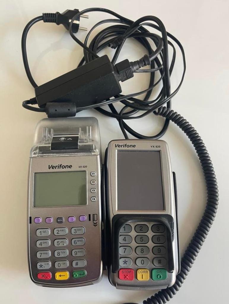 Verifone Pinapparaten VX520 &VX820 – Compleet, Ophalen of Verzenden, Overige typen