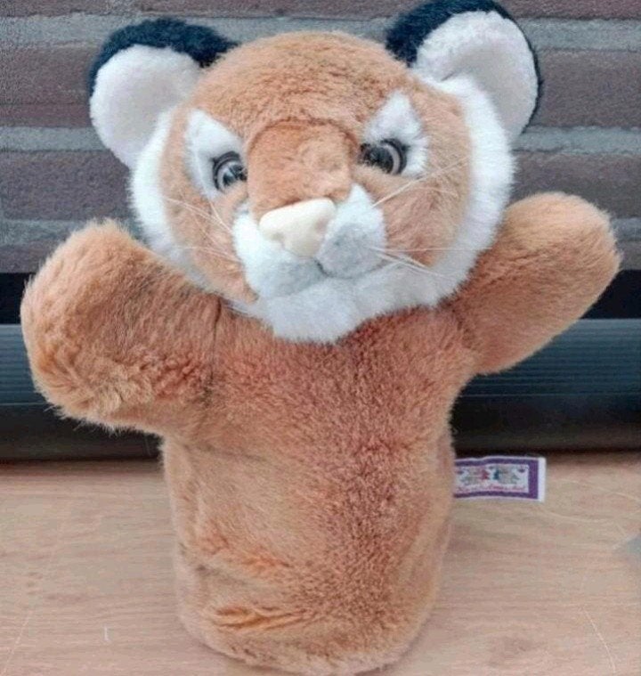 Leuke zachte Handpop leeuw, Ophalen, Zo goed als nieuw, Overige typen