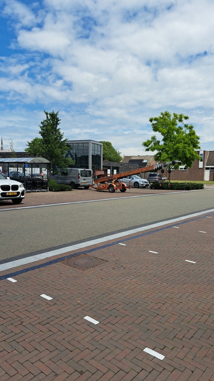 Verhuislift / Pannenlift Bocker HD31, Ophalen