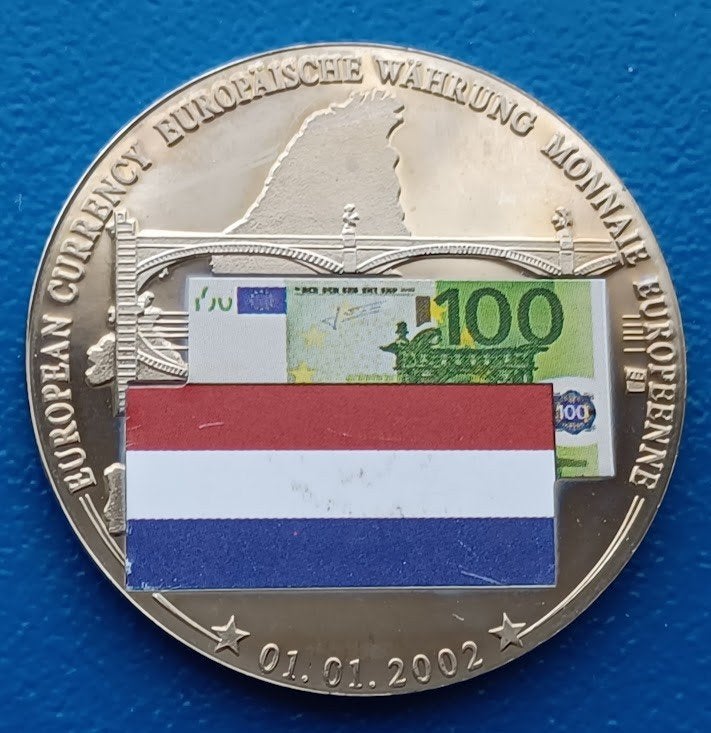 Slovenië penning biljet 100 Euro European Currency - 2002, Verzenden, Overige materialen, Buitenland