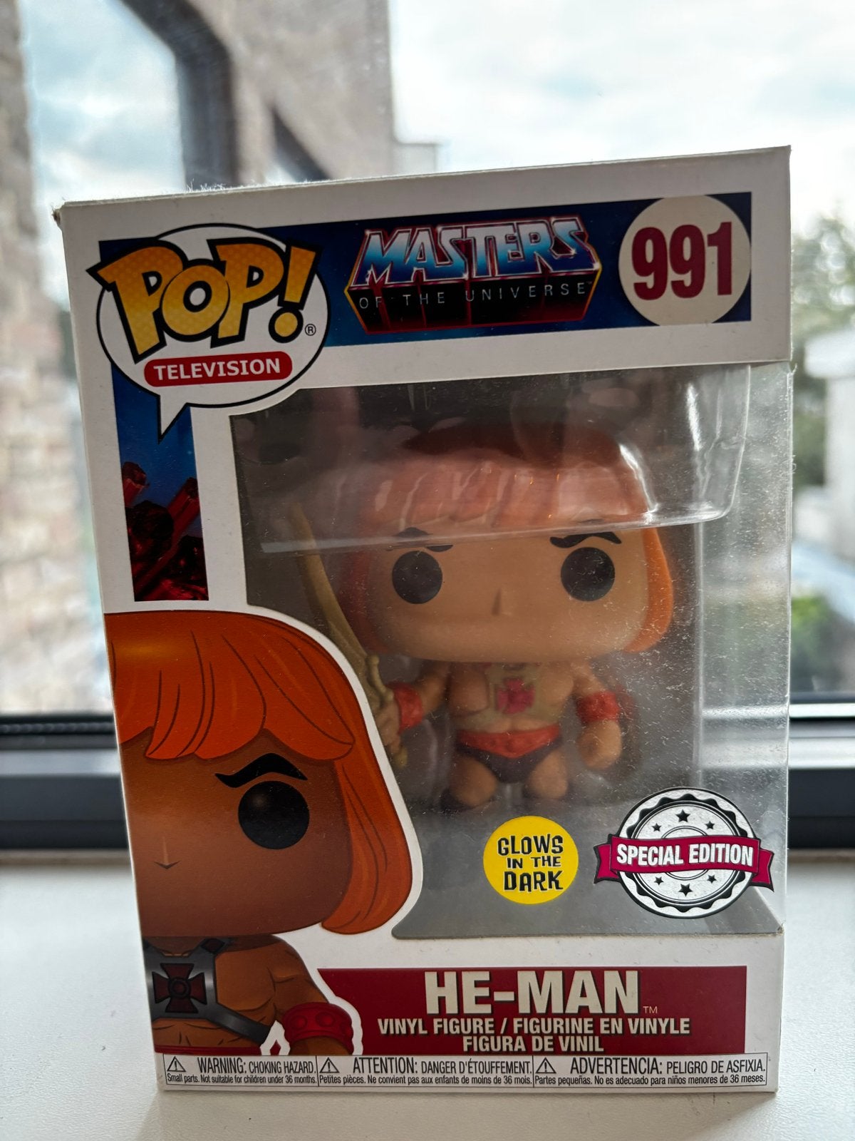 Funko Pop! He-Man #991 Masters of the Universe GITD, Ophalen of Verzenden, Nieuw