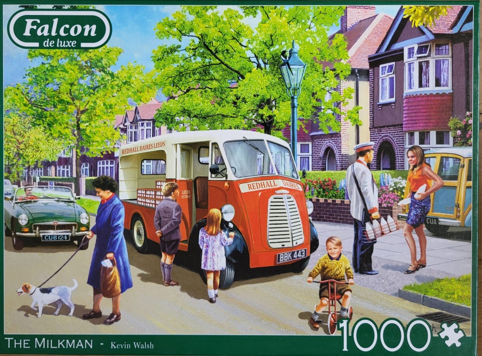 Falcon puzzel 1000 stuks., Ophalen, 500 t/m 1500 stukjes, Zo goed als nieuw