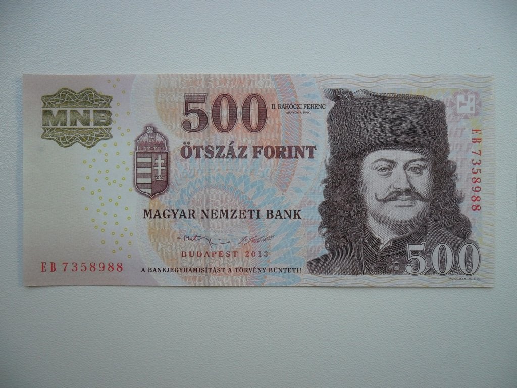 Hongarije #196e [2013] / 500 forint UNC, Ophalen of Verzenden, Hongarije, Los biljet
