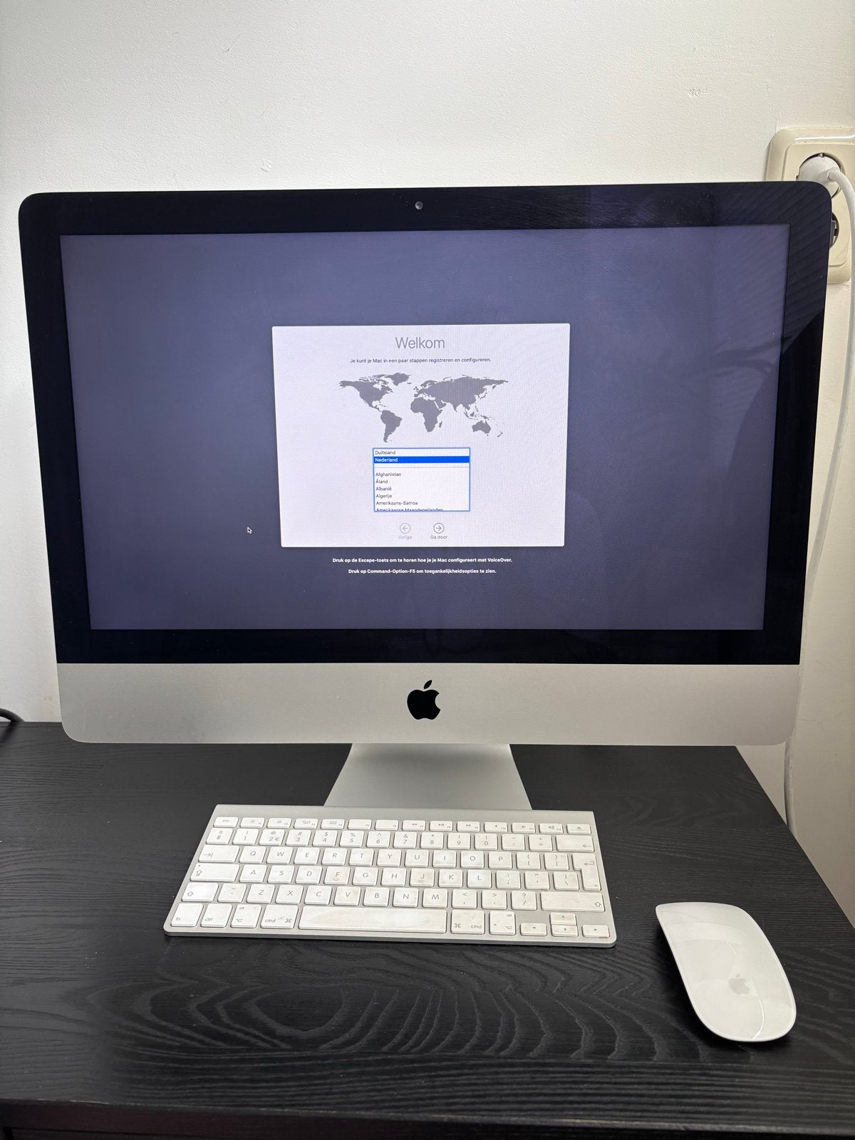 Apple iMac A1418 21,5" Late 2012 incl toetsenbord en muis, Ophalen, Gebruikt, 2 tot 3 Ghz, IMac
