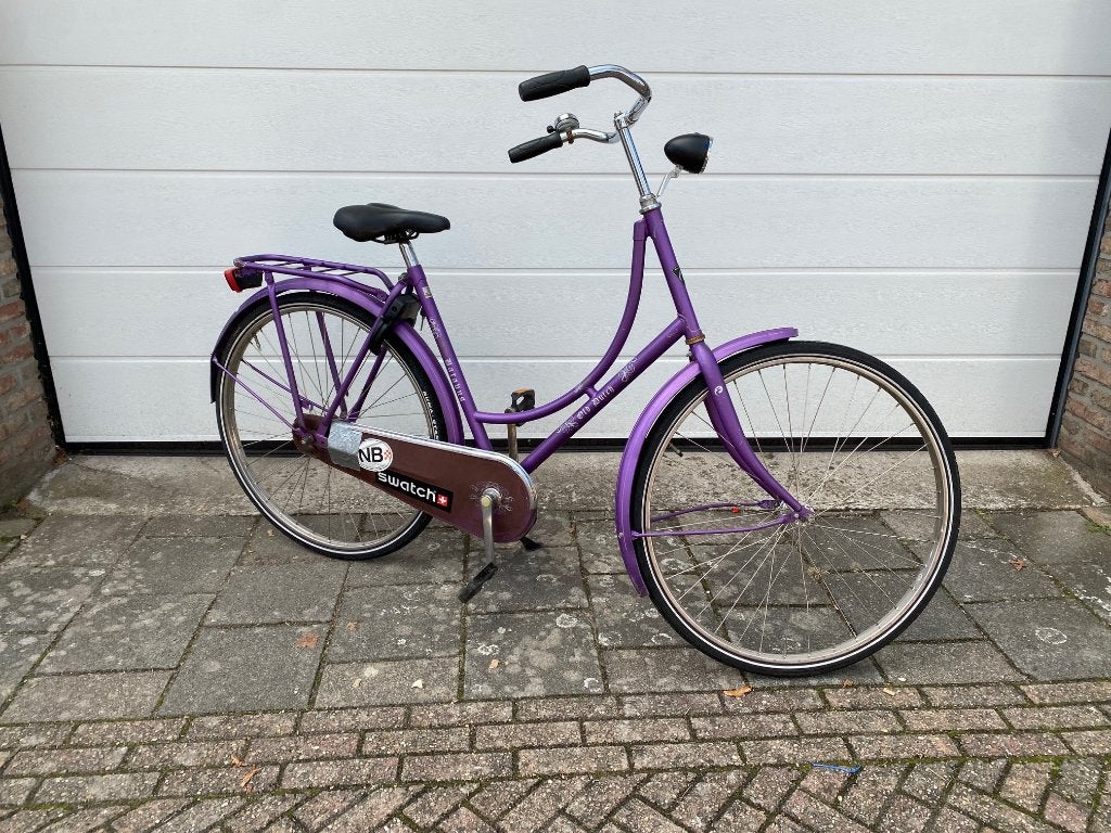 Batavus Old Dutch omafiets mt 57 1.70 -1.85mtr  lich.lengte, Fietsen en Brommers, Ophalen, Terugtraprem, Gebruikt, 56 cm of meer