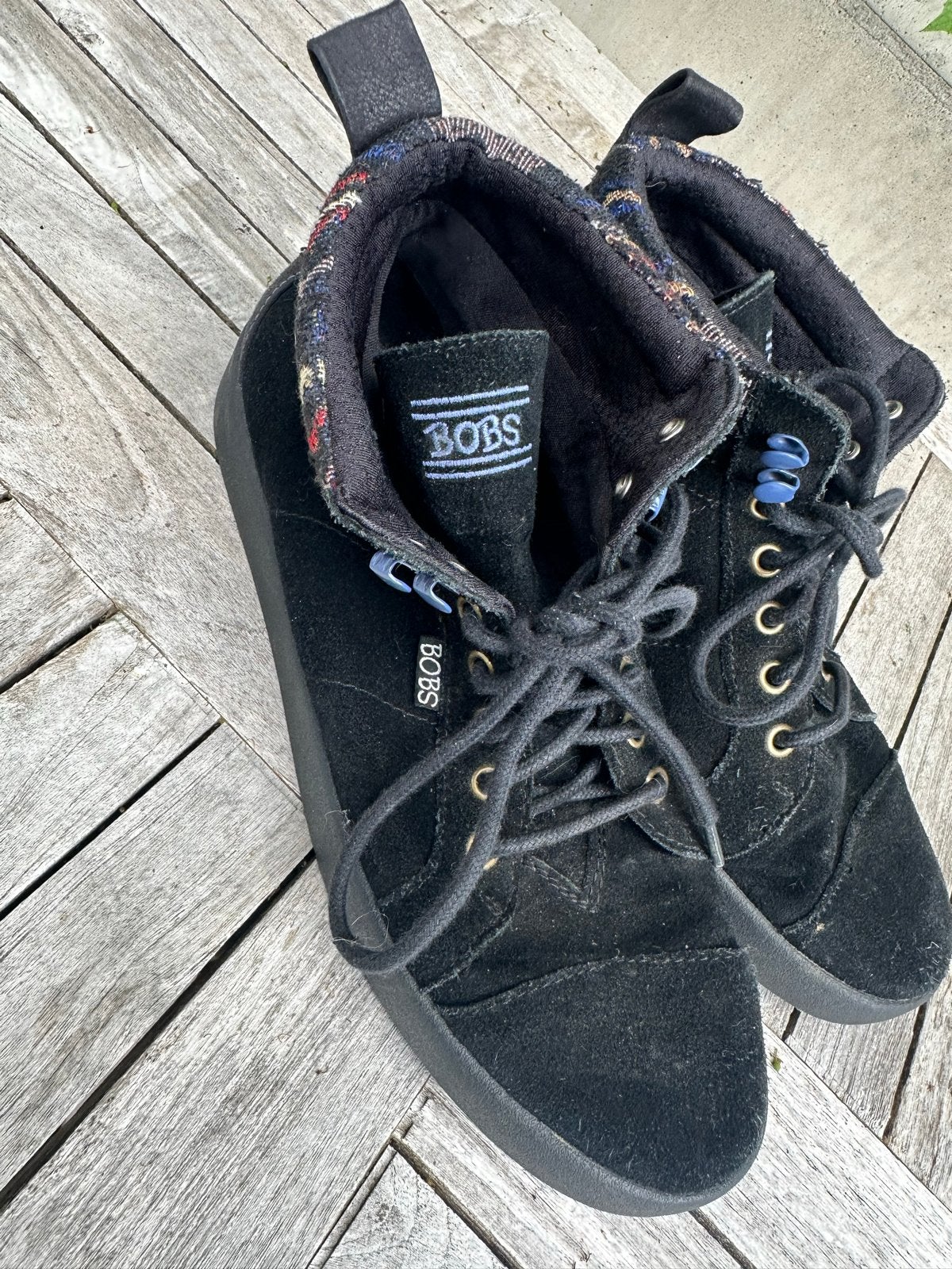 Bobs van Skechers, Kleding | Dames, Schoenen, Ophalen of Verzenden, Gedragen, Zwart, Lage of Enkellaarzen