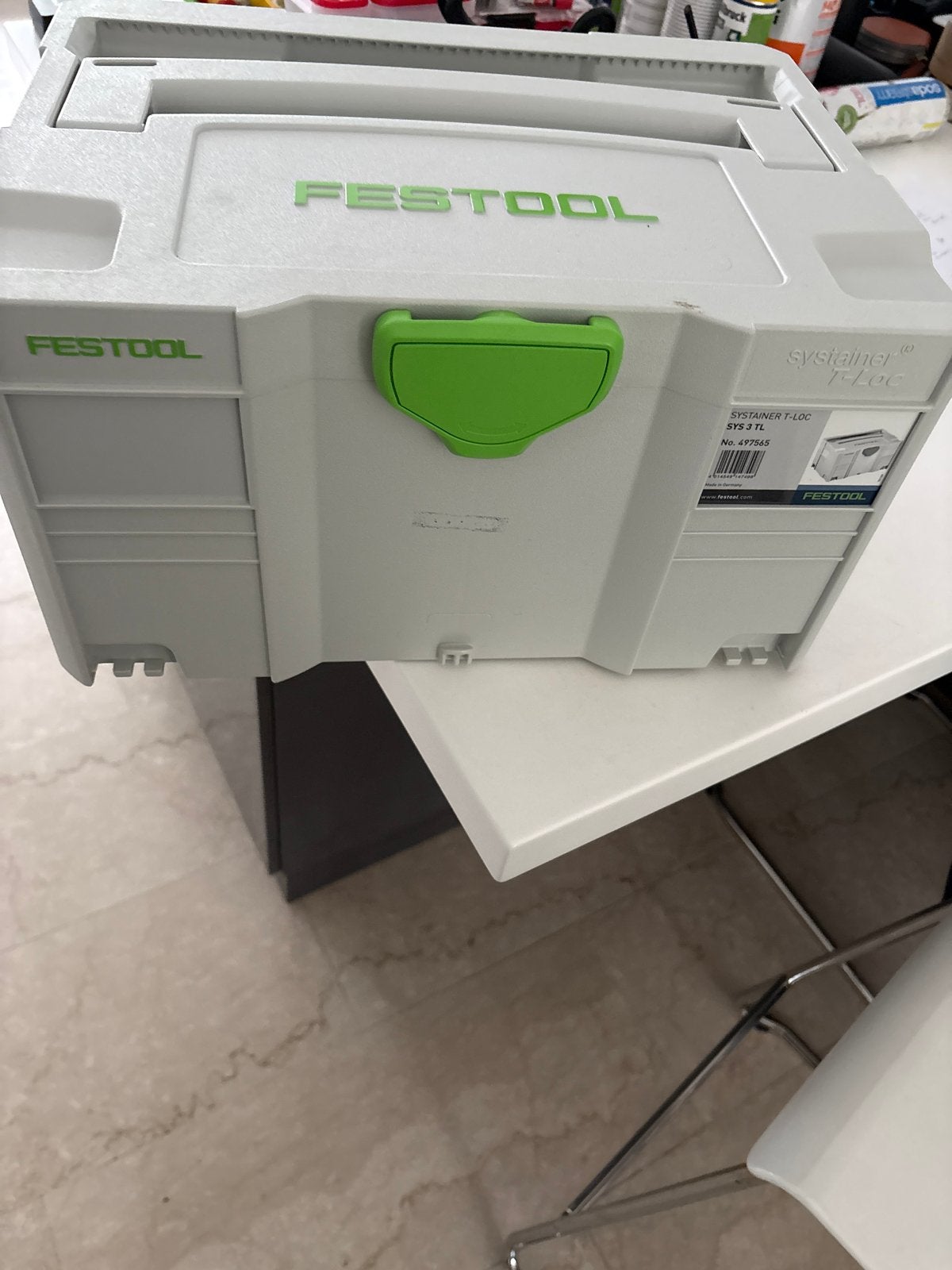 Festool Systainer T-Loc SYS 3 TL - Gereedschapskoffer, Ophalen, Zo goed als nieuw, Gereedschapsopslag, Festool